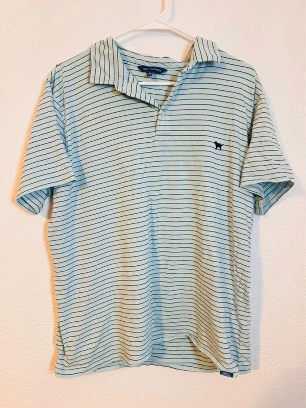 Simply Southern Striped Polo Shirt – XL